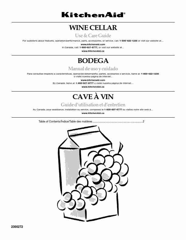 KitchenAid Beverage Dispenser WINE CELLAR-page_pdf